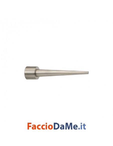 Bastoni per Tende in Acciaio SATINATO NICHEL Componibili Diam.16mm Lung.240cm