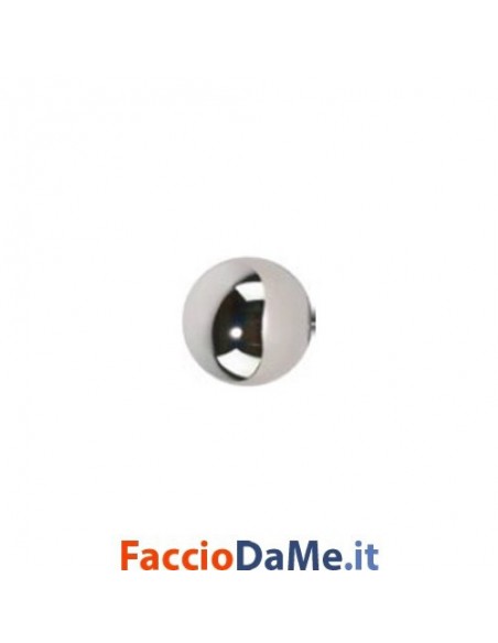 Bastoni per Tende in Acciaio SATINATO NICHEL Componibili Diam.16mm Lung.240cm