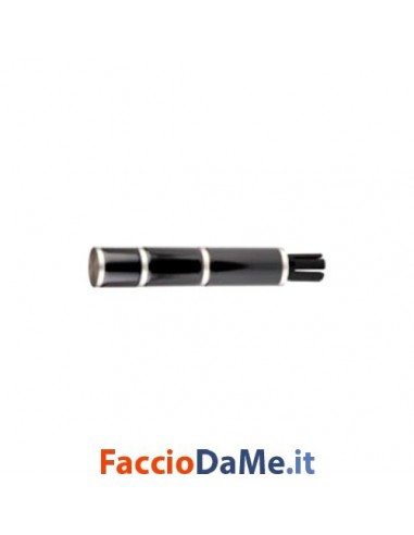 Bastoni per Tende in Acciaio SATINATO NICHEL Componibili Diam.16mm Lung.240cm