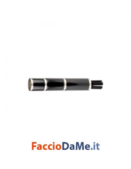 Bastoni per Tende in Acciaio SATINATO NICHEL Componibili Diam.16mm Lung.240cm