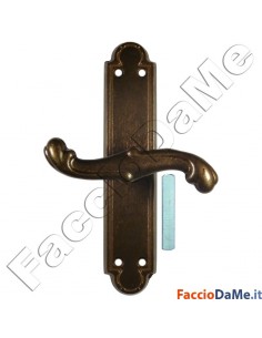 Maniglie Cremonesi per Porte e Finestre Serie Barocco in Ottone Bronzato 2