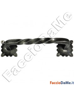 Maniglie Cremonesi per Porte e Finestre Serie Dolomite in Ferro Nero Sfumato 2